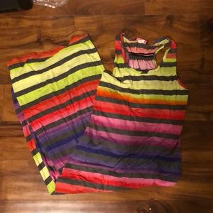 Multicolor Maxi Dress